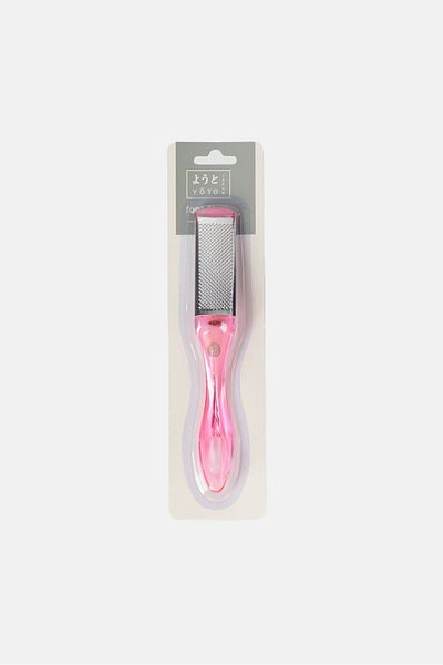 YOTO Hard Skin Remover Foot File, Pink