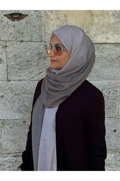 ALDIRA Double Color Flamed Shawl Cotton