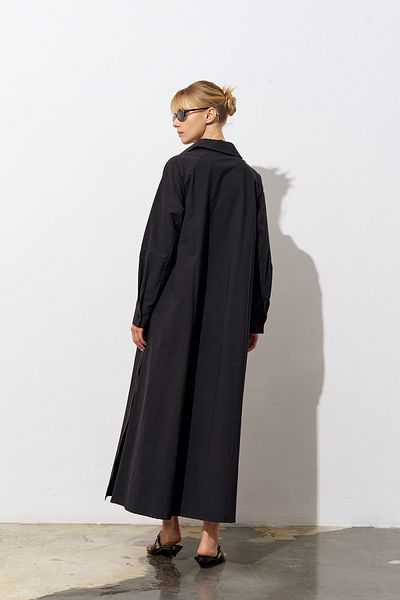 Merve DAĞLI Ni̇sya Poplin Maxi Tunic