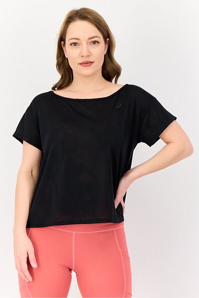 Asics Women Sportswear Fit Short Sleeve Training T-shirt, Black