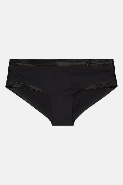 Calvin Klein Women 1 Pc Textured Hipster Underwear, Black