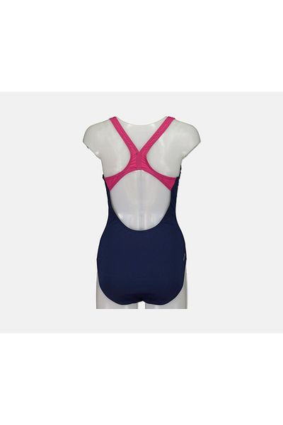 ARENA Women Nova Swim Pro Back 1pc Swimwear, Navy and Rose