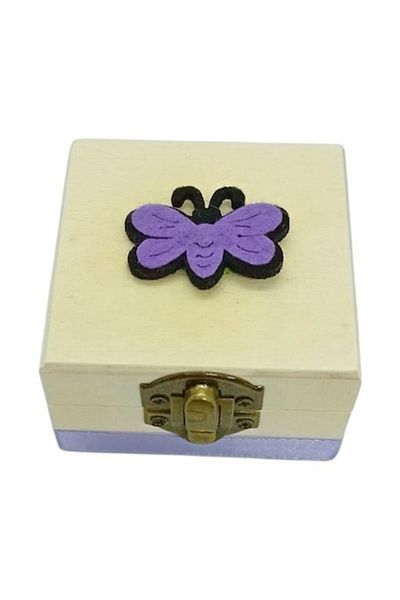 OEM Cutiuta pentru prima suvita din lemn natur, personalizata