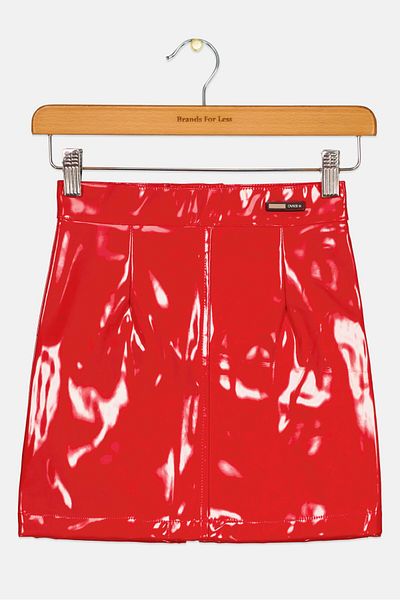Overkids Kids Girl Solid Skirts, Red