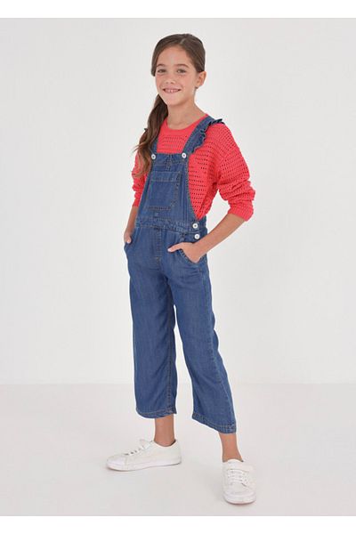 MAYORAL Summer Girl Salopet Jumpsuit Blue