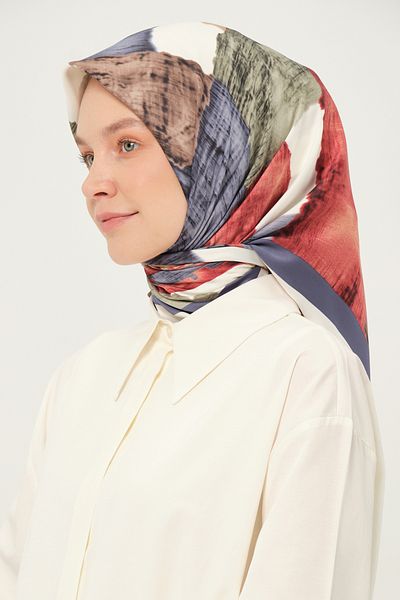 Madame Polo Eșarfă digitală din raion multicolor