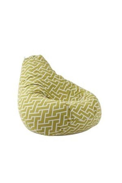 Pufrelax Fotoliu Nirvana Hobbit, Material Textil - Zippity Green