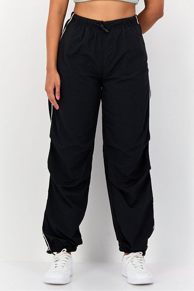 Don't Call Me Jennyfer Women Regular Fit Solid Track Pants, Black