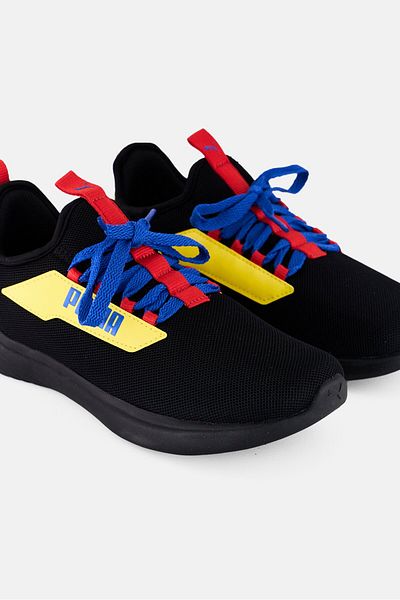 Puma Men Lace Up Outdoor Shoes, Multicolor