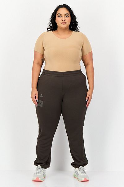 adidas Women Sportswear Fit Training Calabasas Training Track Pants, Coffee Brown