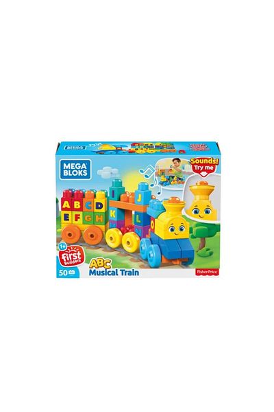 mattel Fisher Price Mega Bloks ABC Musical Train