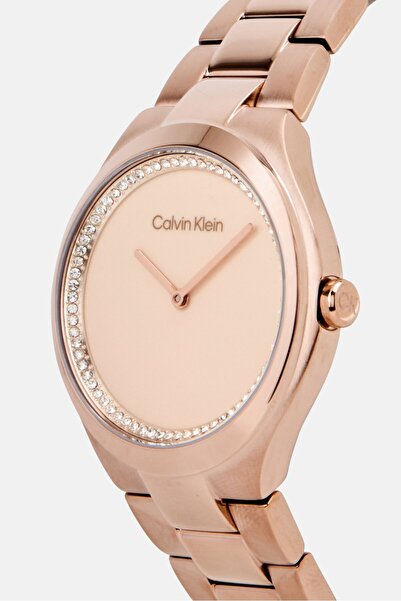 Calvin Klein Women 25200368 Stainless Steel Analog Watch 36 mm, Rose Gold