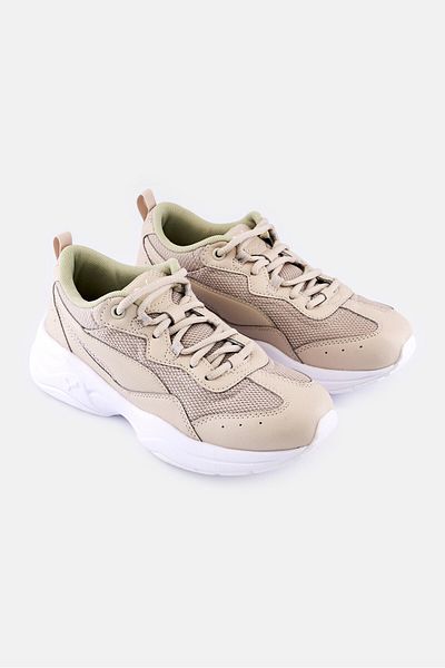 Puma Women Cilia Lace Up Outdoor Shoes, Light Taupe