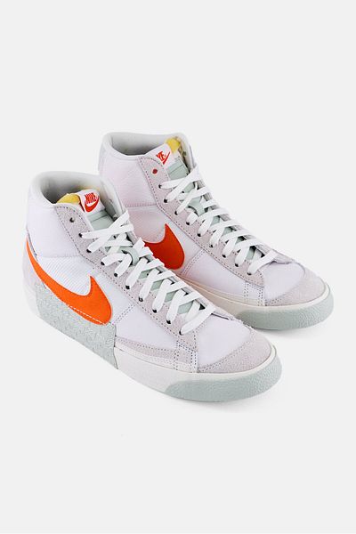 Nike Men Blazer Mid Pro Club Lace Up Outdoor Shoes, Multicolor