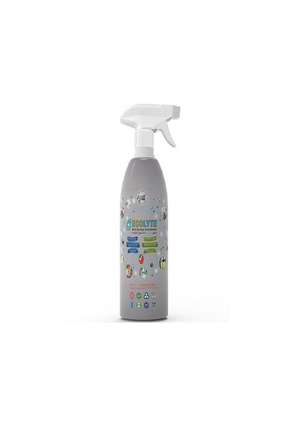 ECOLYTE+ HOCL, Hypochlorous Acid For Multi Surface Disinfectant, Electrolyzed Water - 1 Liter