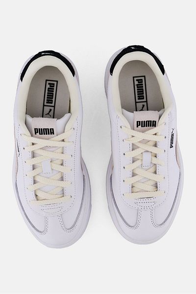 Puma Women Lajla T-Toe Corduroy Lace Up Outdoor Shoes, White