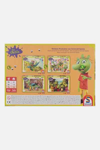 Schmidt Kids Die Olchis 60 Piece Puzzle, Green Combo