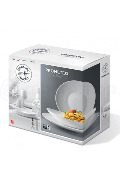Bormioli Rocco BORMIOLI PROMETEO 19-piece opal dinner service set