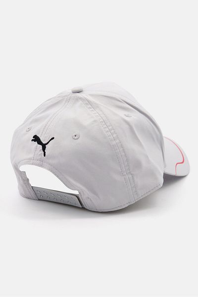 Puma Men Brand Logo Adjustable Cap, Grey