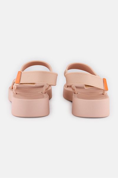 ZAXY Women Velcro Closure Sandal, Peach