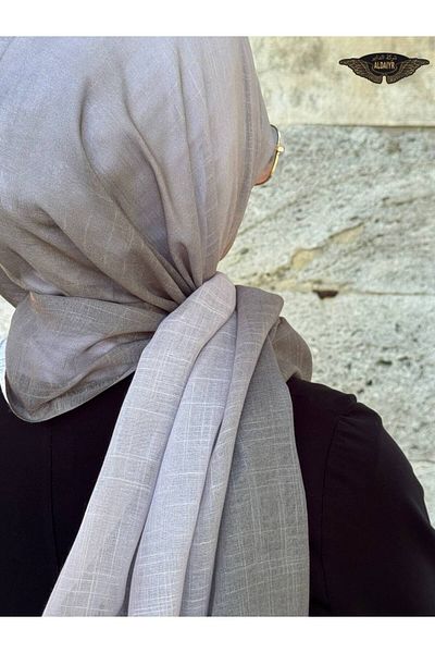 ALDIRA Double Color Flamed Shawl Cotton