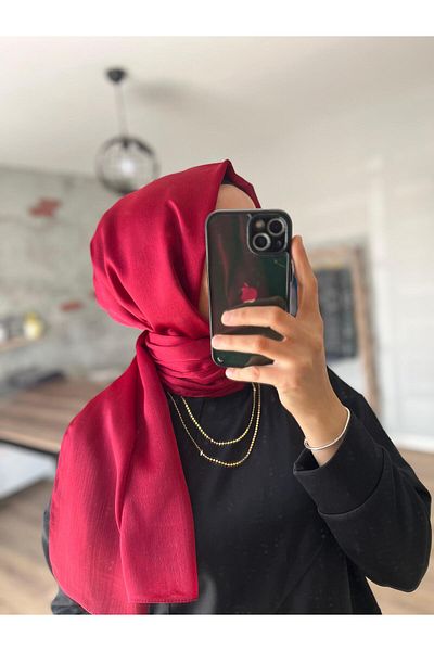 Merwiss Janjan Evening Dress Burgundy Shawl