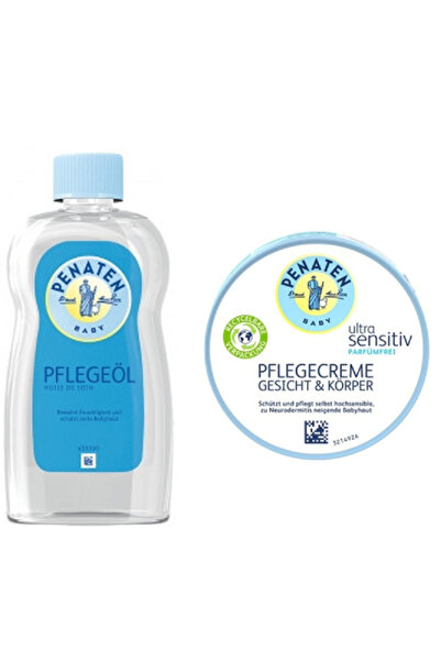 Penaten Baby Bebek Bakim Yağ 500Ml + Baby Ultra Hassas Cilt&Vücut Bakim Kremi...