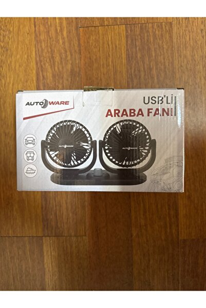 Autoware Genel markalar araba fanı usb’li 2’li