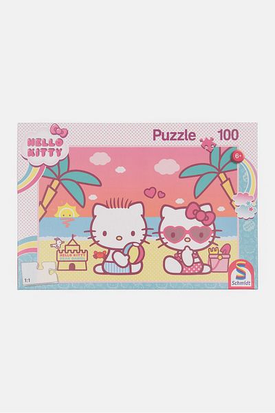 Schmidt 100 Pieces Hello Kitty Puzzle, Pink
