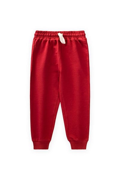 Cigit Seasonal Basic Tracksuit 2-10 Years Red