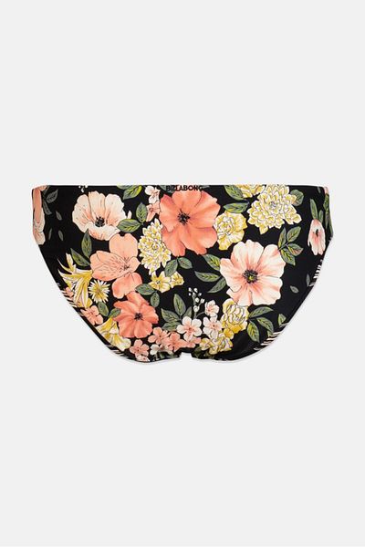 BİLLABONG Women Away We Go Reversible Lowrider Bikini, Black Combo