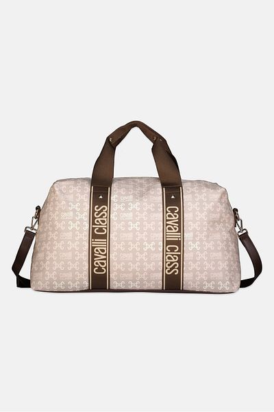 Cavalli Class Women Brand Logo Duffle Bag, Multicolor