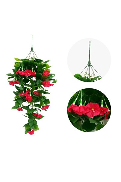 tml temalife DEKORATİF SARKAN BEGONVİL DUVAR SÜSÜ SAKSI 5DALLI BAHÇE SÜSÜ