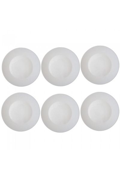 Bormioli Rocco Set of 6 opal plates 27cm BORMIOLI ROCCO RONDA