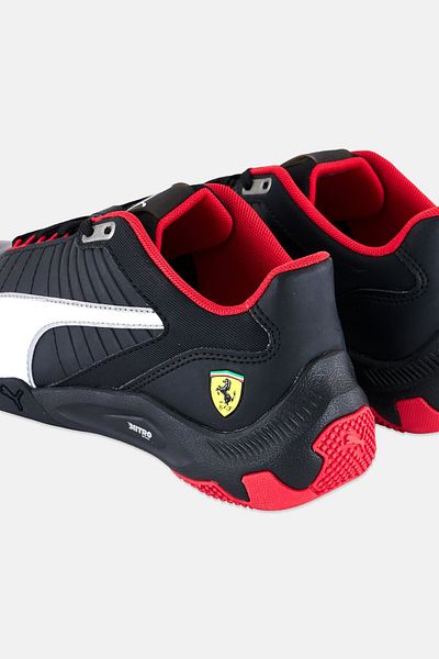 Puma X Scuderia Ferrari Men Ferrari Kart Cat Rl Nitro Training Shoes, Black
