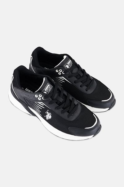 U.S. Polo Assn. Men Rick 4 Fxlace Up Outdoor Shoes, Black