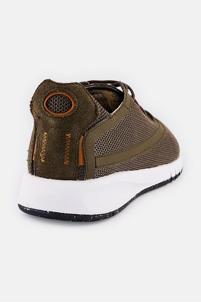 Geox Men Lace Up Casual Shoes, Olive