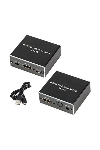 Leonpro محول صوت HDMI إلى HDMI بصري ثلاثي الأبعاد بدقة 4K و2K