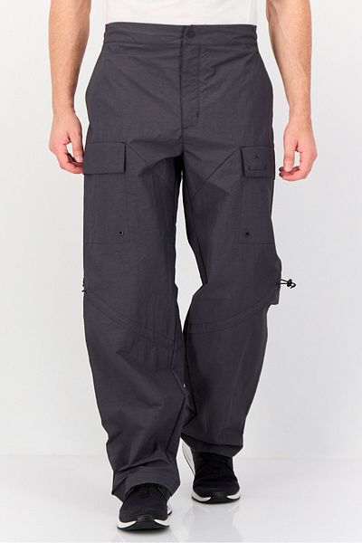 Nike Men Standard Fit Basketball Tactical Pants, Grey