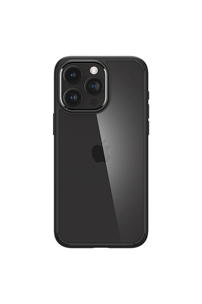 Spigen Etui Ultra Hybrid na iPhone 15 Pro czarny mat