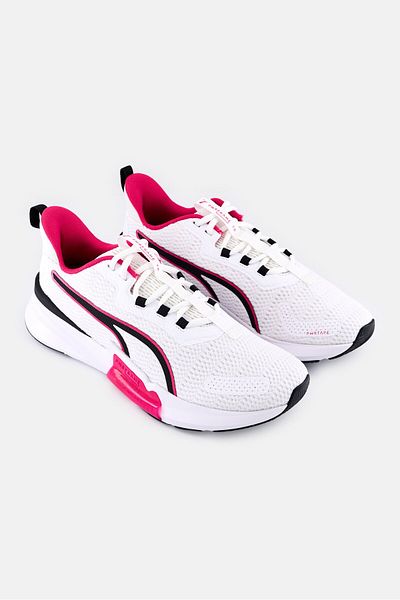 Puma Women PWR Frame Lace Up Training Shoes, White
