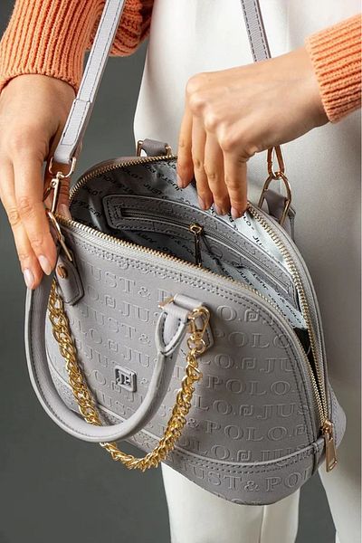 Just Polo New Season Long Strap Multi-Compartment Women's Hand and Shoulder Bag