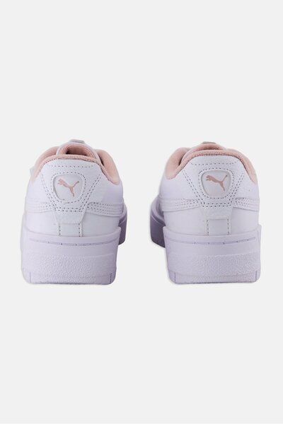 Puma Women Cali Dream Terry Lace Up Outdoor Shoes, White