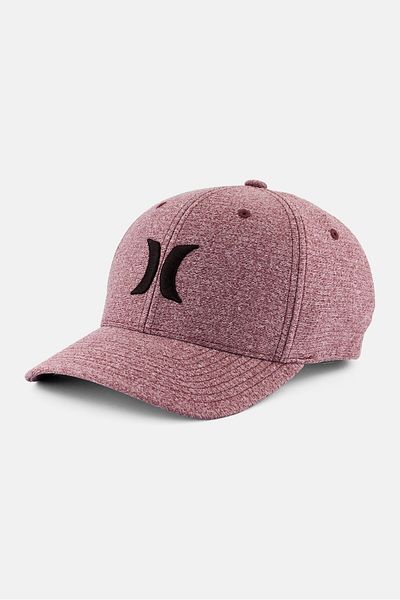 Hurley Men Embroidered Logo Flexfit Cap, Mauve