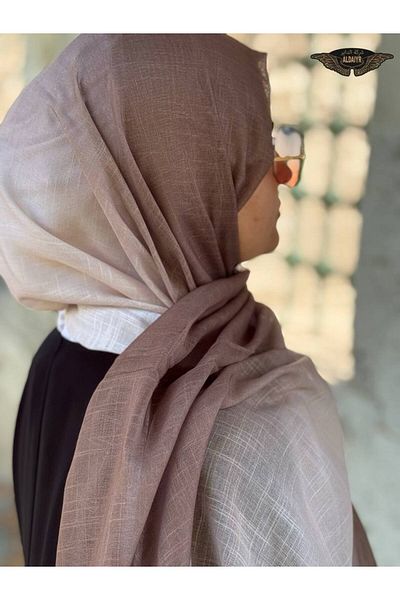 ALDIRA Double Color Flamed Shawl Cotton