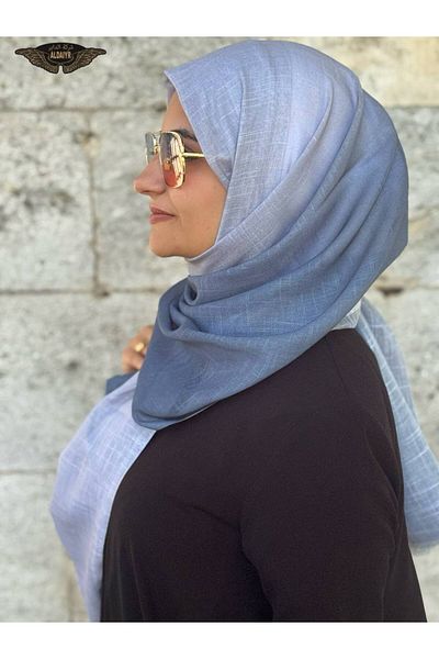 ALDIRA Double Color Flamed Shawl Cotton