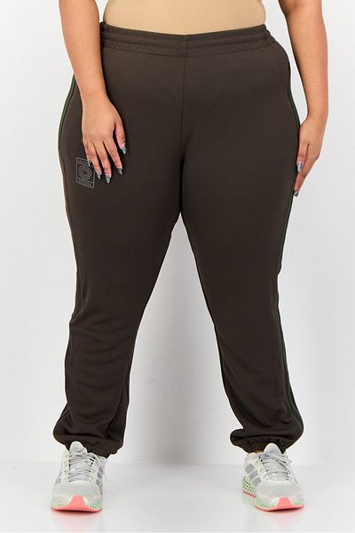 adidas Women Sportswear Fit Training Calabasas Training Track Pants, Coffee Brown