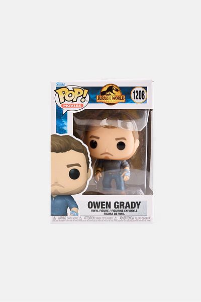Funko Pop Movies 1208 Owen Grady Jurassic World Vinyl Figure