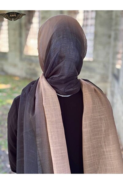 ALDIRA Διπλό χρώμα Flamed Shawl Cotton