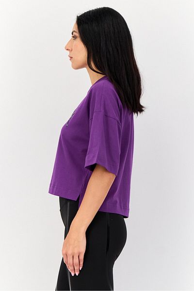 Puma Women Sportswear Fit Short Sleeves Outdoor T-Shirt, Purple